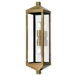 Livex Lighting 20583-01 Nyack 24 Inch Antique Brass Outdoor Wall Lantern. Fixed Price $557.96.