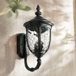 Bellagio Vintage Outdoor Wall Fixture Texturized Black Uplight 21" Barn. Fixed Price $209.99.