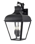 Millennium Lighting 43104 Edenton 25" Tall Outdoor Wall - Black. Fixed Price $223.92.