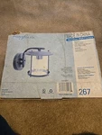 Portfolio Wall Mount Lantern Outdoor #12309-000 Black Finish. Fixed Price $19.99.