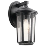 Kichler Fairfield Outdoor 7" 1 Light Wall Sconce, Black - 49893BK. Fixed Price $154.97.