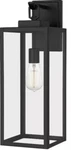 2602012 Quoizel Breitling Single Bulb Outdoor Wall Mount 20"X8"X7" Matte Black. Fixed Price $65.00.