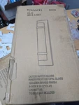 Vaxcel Lighting W0310 Vilo Single 19" Tall Wall Sconce*new*. Fixed Price $110.00.