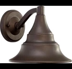 Quorum 767-8-86 Sombra 7" Outdoor Wall Sconce In Oiled Bronze. Fixed Price $86.00.