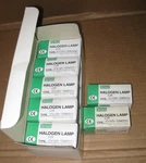 Lot Of New Ushio Esn 100W 120V Clear Halogen Lamps Made In Japan. Fixed Price $49.99.