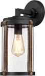Westinghouse Lighting 6358800 Armin One-light, Textured Black Seeded Glass. Fixed Price $122.44.