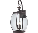 Quoizel OAS8409Z Oasis Outdoor Wall Lantern, 3-LIGHT 180 Watts, Medici Bronze. Fixed Price $160.06.