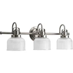 3 Light Coastal Style 26.25 Inches Wide By 8.75 High-antique Nickel. Fixed Price $214.40.