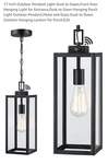 New Faymart 17 Outdoor Dusk To Dawn Pendant Light. Fixed Price $39.99.