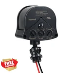 Treewell Motion Sensor Outdoor Detector 240/360 70FT Range Black Ul. Fixed Price $59.99.