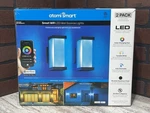 Atomi Smart Quadrata Wifi Led 2 Pack Wall Lights Sconces Home Compatible. Fixed Price $99.00.
