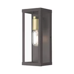 Used Livex Lighting 28032-07 Gaffney 1 Outdoor Ada Medium Wall Lantern. Fixed Price $101.97.