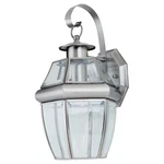 Roseto SGWS74019 Coles Light 14" Tall Outdoor Wall Sconce - Nickel. Fixed Price $129.28.