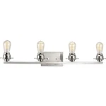 4 Light Farmhouse Style 30.25 Inches Wide By 7.88 High-brushed. Fixed Price $167.95.