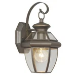 Livex Lighting Monterey Outdoor Wall Lantern Bronze. Fixed Price $103.80.