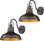 Zeyu Gooseneck Wall Lights 11 Inch Farmhouse Barn Fixtures Oil Rubbed Bron. Fixed Price $80.75.