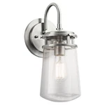Kichler 49445 Lyndon Light 15" Tall Outdoor Wall Sconce - Silver. Fixed Price $175.99.