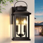 Vianis Large Dusk To Dawn Outdoor Light Fixture, Exterior Porch E12 Bulb. Fixed Price $69.99.