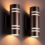 Wiselume Rgb Outdoor Wall Lights Modern Color Changing Sconce. Fixed Price $189.64.