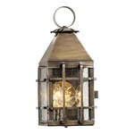 Irvins Country Tinware Barn Outdoor Wall Light Solid Weathred Brass - 3. Fixed Price $373.95.