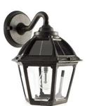 Gamasonic-polaris 1-LIGHT Black Solar Led Outdoor Wall Mount With Gs Bulb. Fixed Price $84.96.