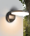 Angestlite Outdoor Wall Light, 18W 1980LM Black Aluminum Lights IP65. Fixed Price $80.71.