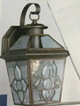 Bel Air Lighting 54791WB Solid Brass Water Glass Outdoor Lantern -20.5"H#21A. Fixed Price $90.00.