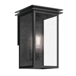 Kichler 59541 Arkville 14" Tall Outdoor Wall Sconce - Black. Fixed Price $107.98.
