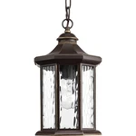 Progress Lighting Edition 1-LIGHT Outdoor Antique Bronze Hanging Lantern. Fixed Price $91.99.