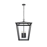 Elegant Lighting Oxford Outdoor Pendant, Black - OD334H27BK. Fixed Price $534.00.