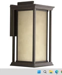 Progress Lighting P5613-20 Endicott Outdoor (h 18" X W 8.88" 11"). Fixed Price $144.95.