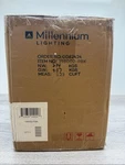 Millennium Lighting 198002-PBK Munger 17" Tall Outdoor Wall Black *read*. Fixed Price $44.99.
