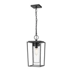 Z-lite Sheridan 1 Light 8" Outdoor Ceiling Mount, Black/seedy 594CHM-BK. Fixed Price $189.99.