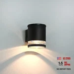 Solar Wall Light Outdoor Aluminum Dusk Dawn Powered Flat Version. Fixed Price $48.73.