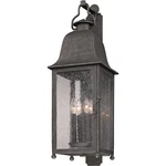 Spark & Spruce 20185-AP Pella 4 Light 31.5 Inch Aged Pewter Outdoor Wall Sconce. Fixed Price $779.00.