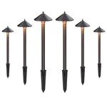 Pathway 6 Pack Low Voltage Halogen Outdoor Landscape Lighting Decor. Fixed Price $119.99.