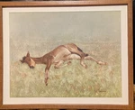 Vintage Framed Print Solid Comfort Cw Anderson Portfolio Accent Youth 1958. Fixed Price $75.00.