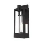 Livex Delancey 1 Light Outdoor Wall Lantern, Black 20993-04. Fixed Price $893.96.