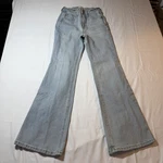 Universal Thread High Rise Flared Light Wash Blue Denim Jeans Women 5-POCKET. Fixed Price $19.99.
