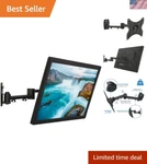 Secure And Durable Flat Screen Wall Mount With Full Motion & Anti-theft Feature. Fixed Price $68.39.