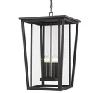 Z-lite 571CHXXL Seoul 4 Light 18"W Outdoor Taper Candle Marine Black. Fixed Price $1230.80.