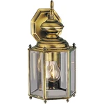 Progress Lighting P5832-11 Wall Lantern Beveled Glass Antique Brass. Fixed Price $44.93.