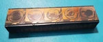 Chapman Electric Double Curl Filament Light Bulb Copper Printing Plate Block. Fixed Price $19.95.