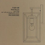 Minka Great Outdoors 71261-66 Harbor View 16.5" Tall Wall Lantern Sand Coal. Fixed Price $75.00.