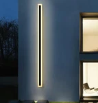 Yansun 1-LIGHT Black Modern Integrated Led Outdoor Wall Waterproof Porch. Fixed Price $58.00.