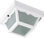 Nuvo Lighting 77/835 White Single 8-1/4"W Flush Mount Ceiling Fixture. Fixed Price $33.99.