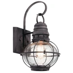 Bridge Point - 1 Light Medium Outdoor Wall Mount With Coastal Inspirations. Fixed Price $299.99.