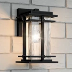 Quoizel Mcalister 9 3/4 High Earth Black Outdoor Wall Light. Fixed Price $158.99.