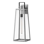 Lark Hugh 1 Light Outdoor Large Wall Mount, Brushed Aluminum/clear - 82005AL. Fixed Price $249.99.