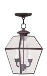 Livex Lighting 2285-07 Westover 9 Inch Bronze Outdoor Pendant Lantern. Fixed Price $319.96.
